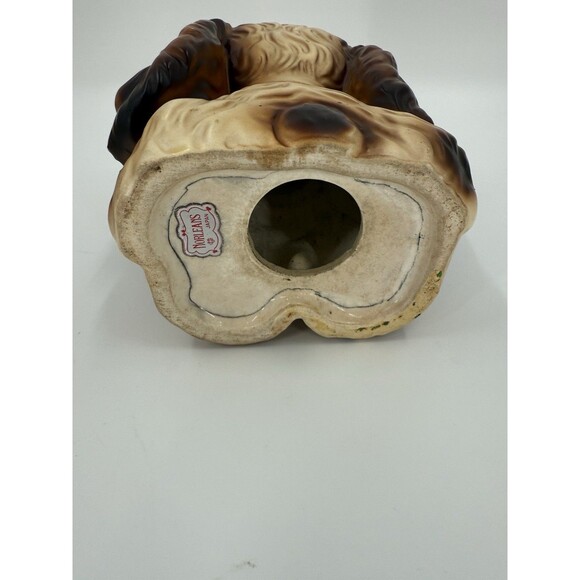 Norleans Cocker Spaniel Bank Puppy Ceramic Dog Bank Figurine Vintage Collectible - Picture 14 of 16